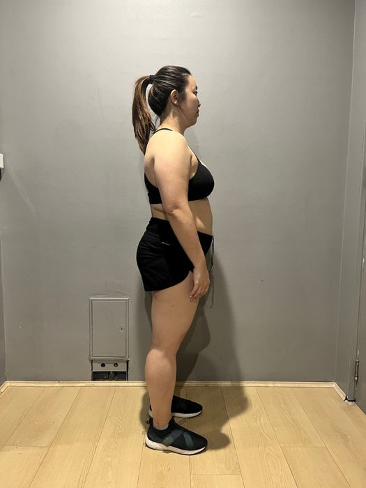 Client progress photo
